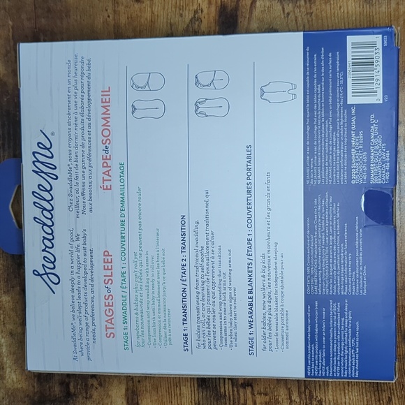 Set of 3-Swaddle Me Small Easy Change Swaddles - Picture 7 of 8